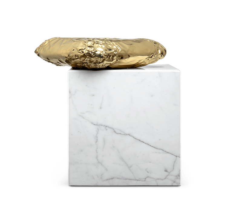 Stonehenge Carrara Side Table mobile image 2
