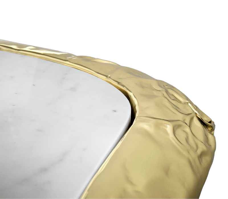 Stonehenge Carrara Side Table mobile image 5