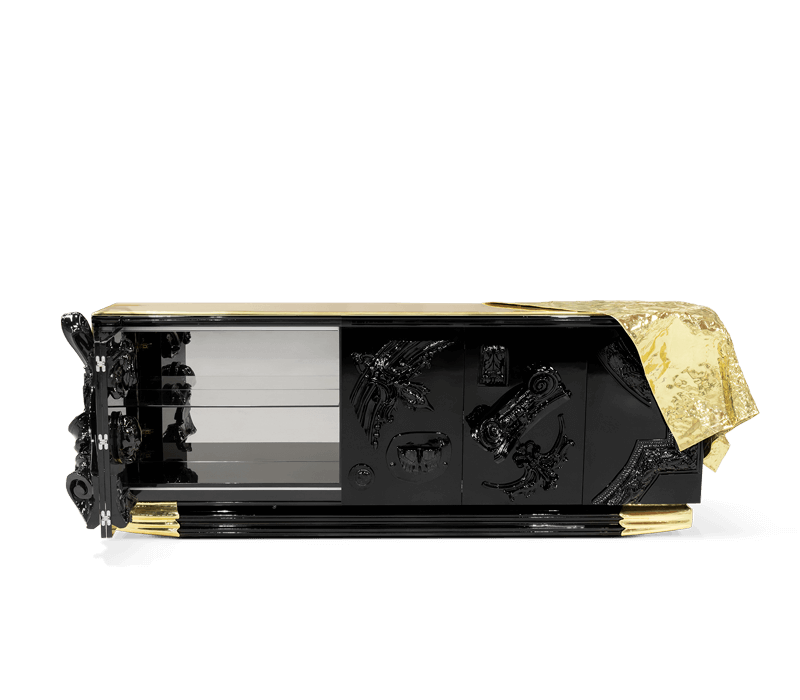Voltaire Black Sideboard mobile image 2