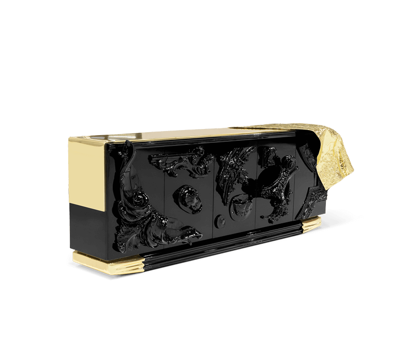 Voltaire Black Sideboard mobile image 3