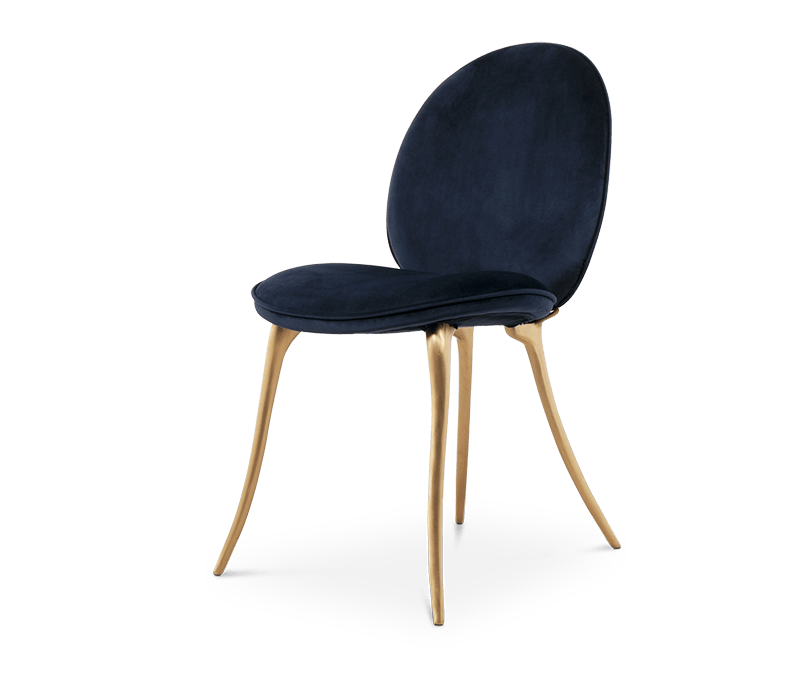 Soleil Blue Chair mobile image 1