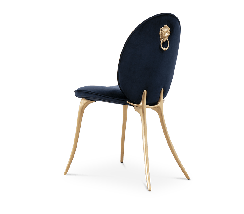 Soleil Blue Chair mobile image 2