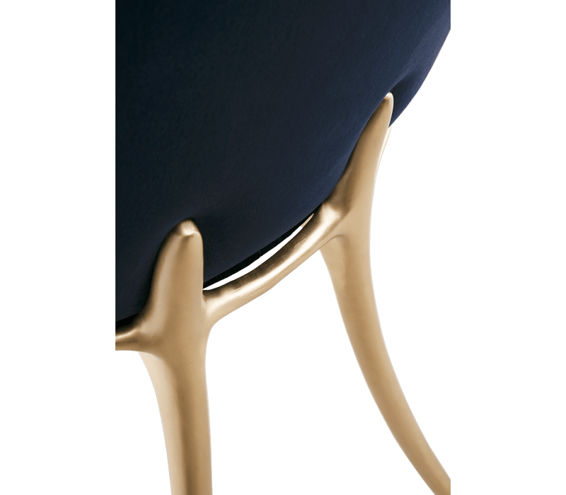 Soleil Blue Chair mobile image 5