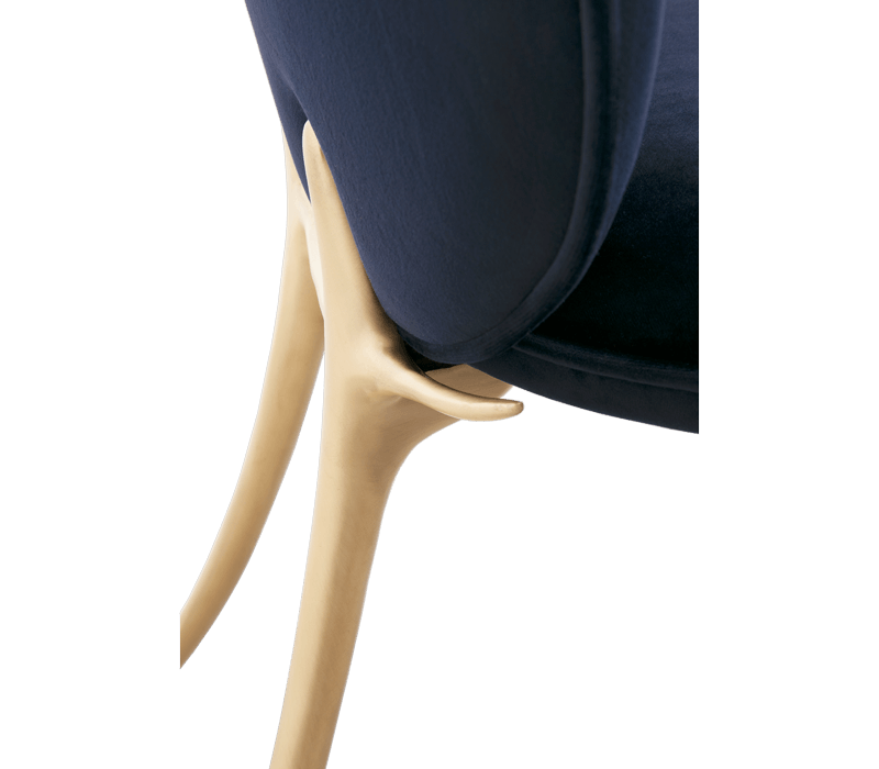 Soleil Blue Chair mobile image 6