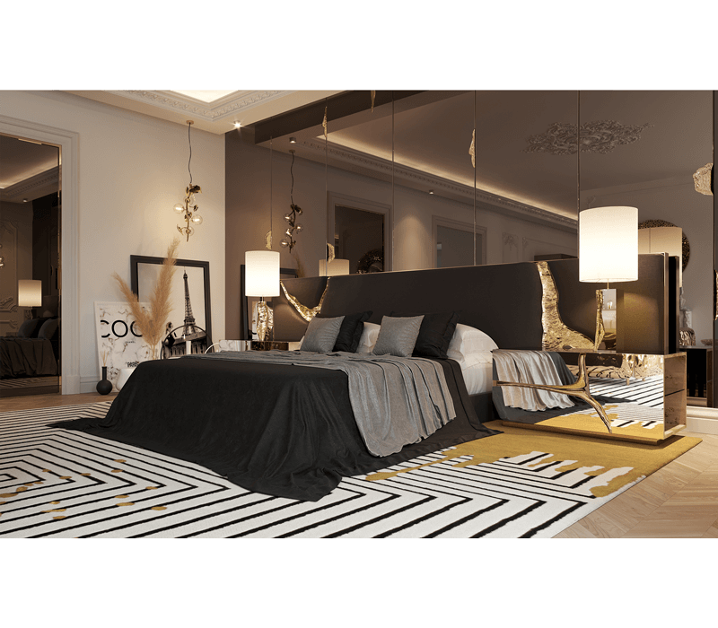 Lapiaz Black Headboard mobile image 6