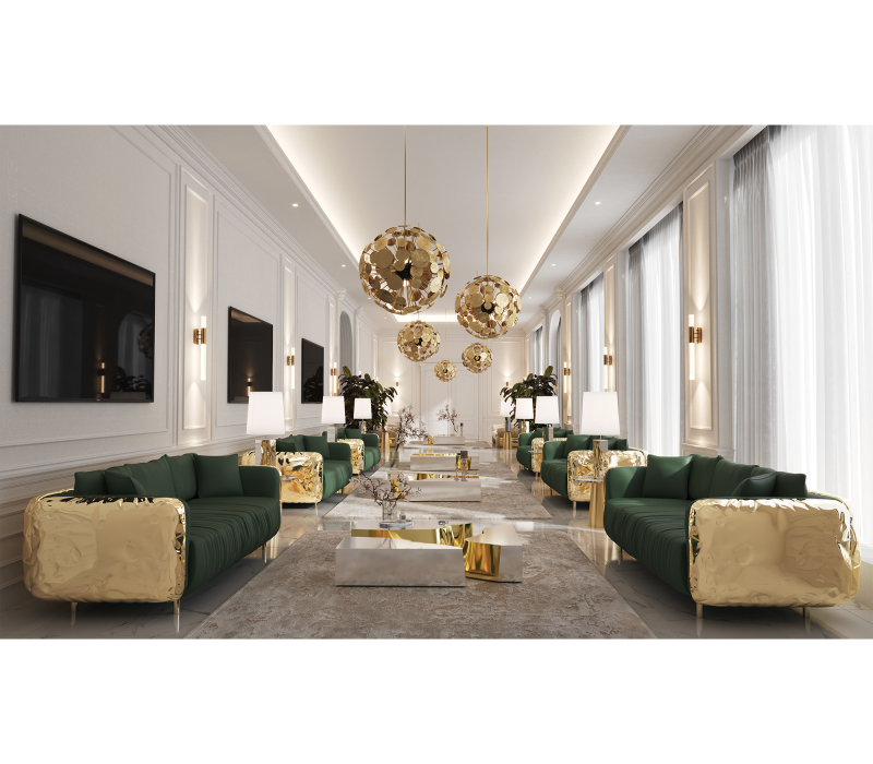 Imperfectio Green Modular Sofa mobile image 8