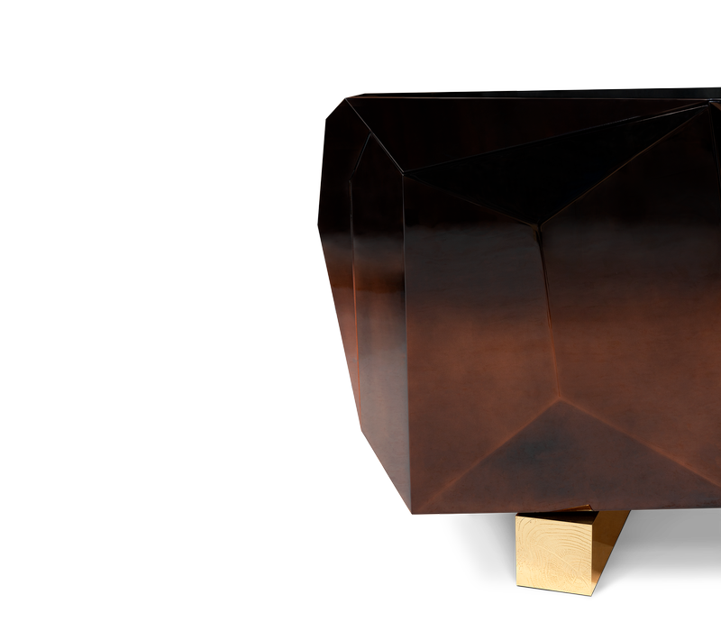 Diamond Chocolate XL Sideboard mobile image 6