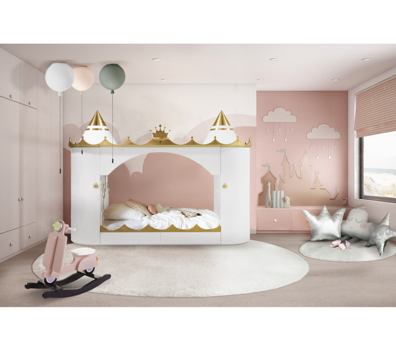 Kings And Queens Castle Bed mobile image 11