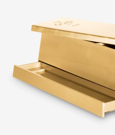 gold toy box