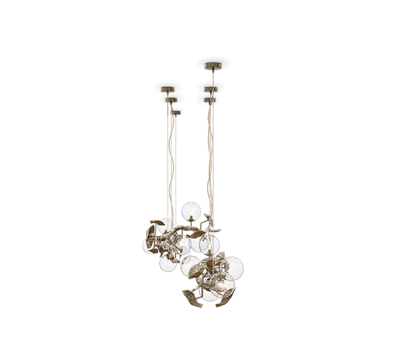 Hera Patina Suspension Lamp mobile image 4
