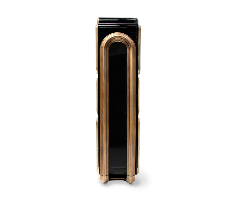 Oblong Gold Cabinet mobile image 8
