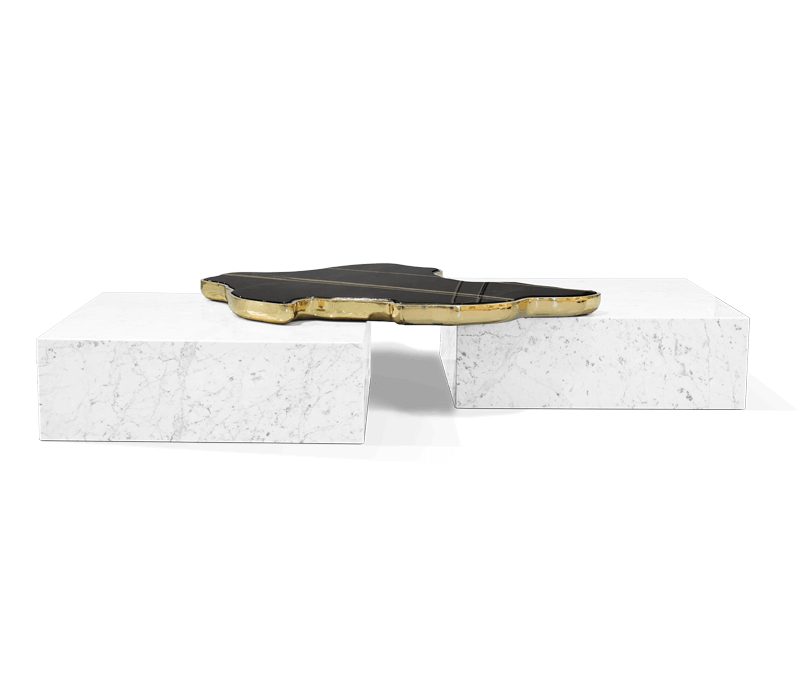 Navarra Black White Center Table mobile image 1