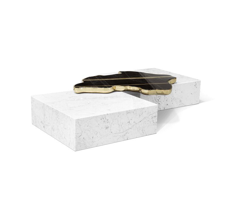 Navarra Black White Center Table mobile image 3