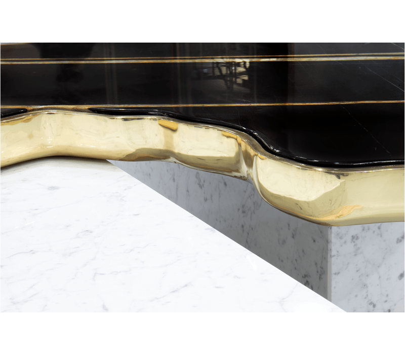 Navarra Black White Center Table mobile image 7