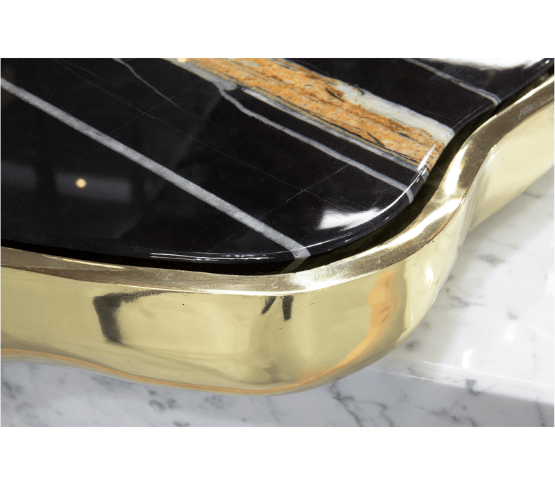 Navarra Black White Center Table mobile image 8