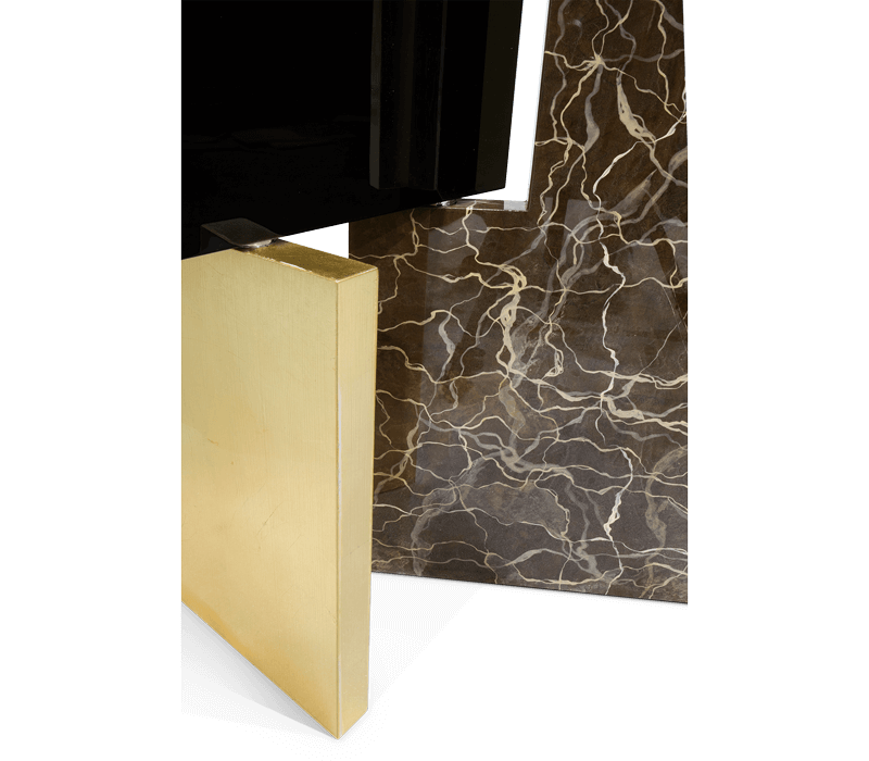 Avenue Faux-marble Folding Screen mobile image 6