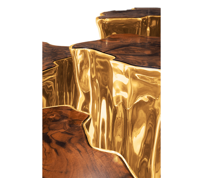 Eden Series Walnut Center Table mobile image 7