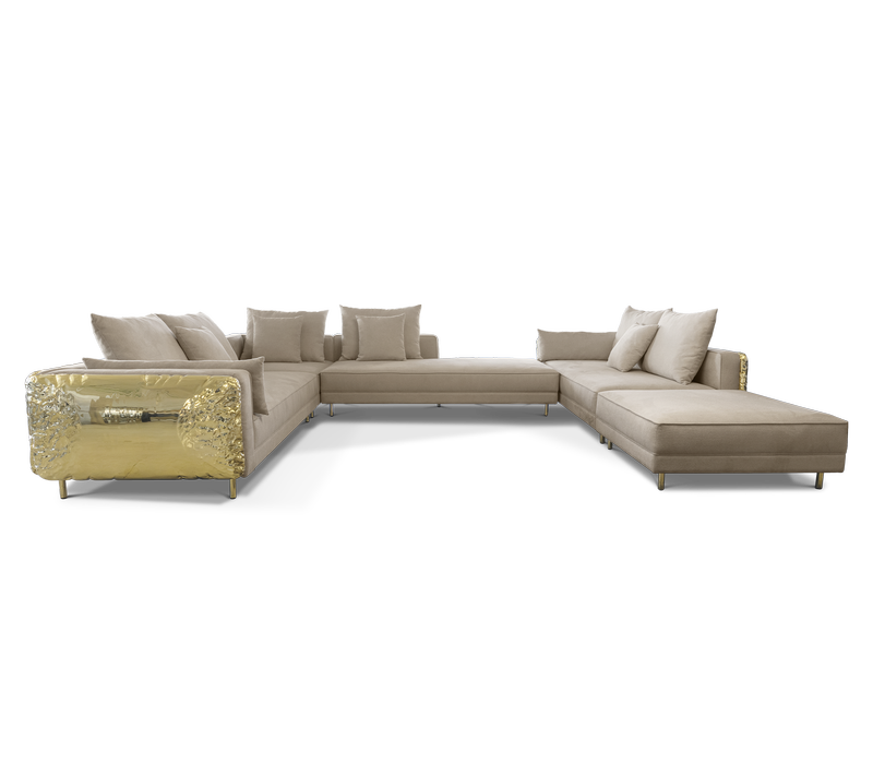 Imperfectio Cream Modular Sofa mobile image 1