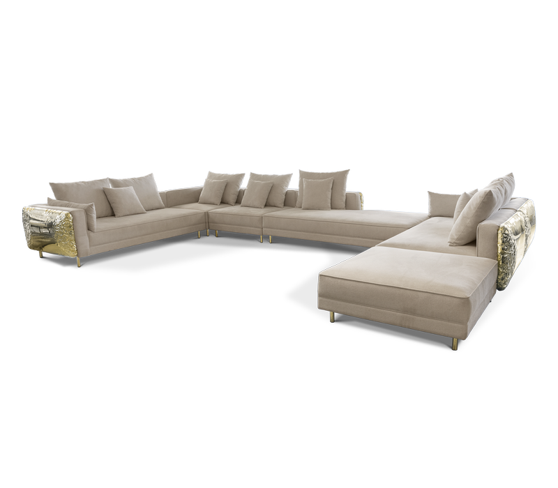 Imperfectio Cream Modular Sofa mobile image 2