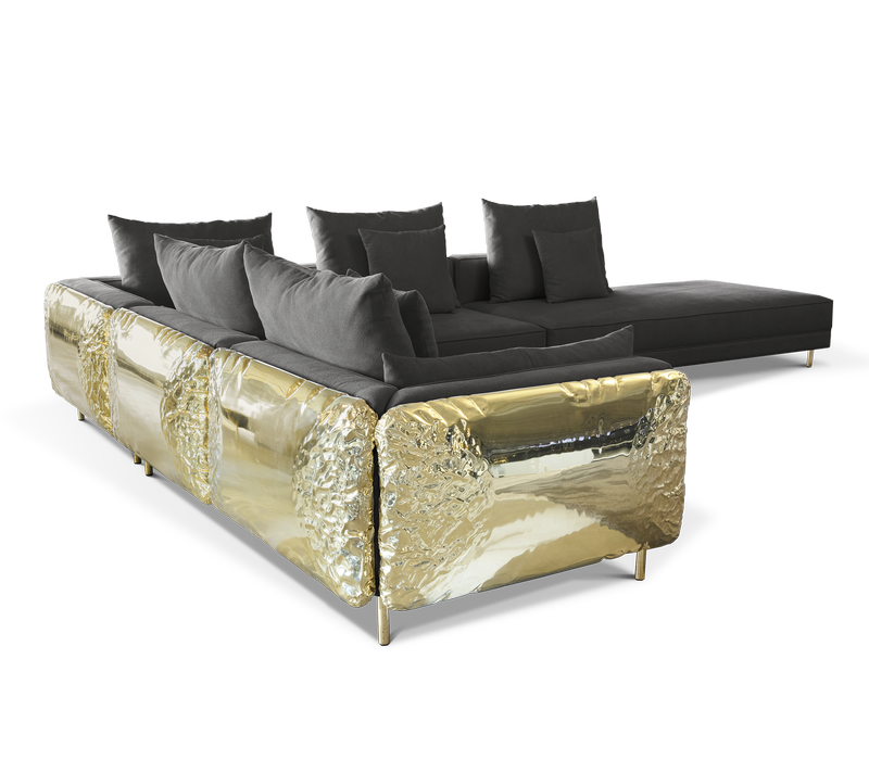 Imperfectio Black Modular Sofa mobile image 3