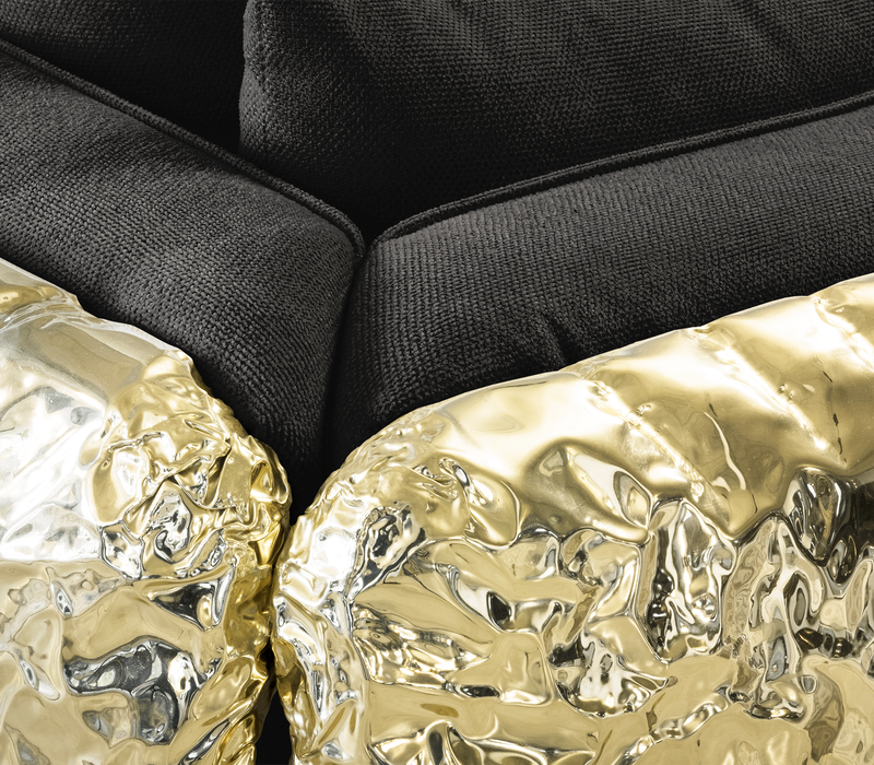 Imperfectio Black Modular Sofa mobile image 5