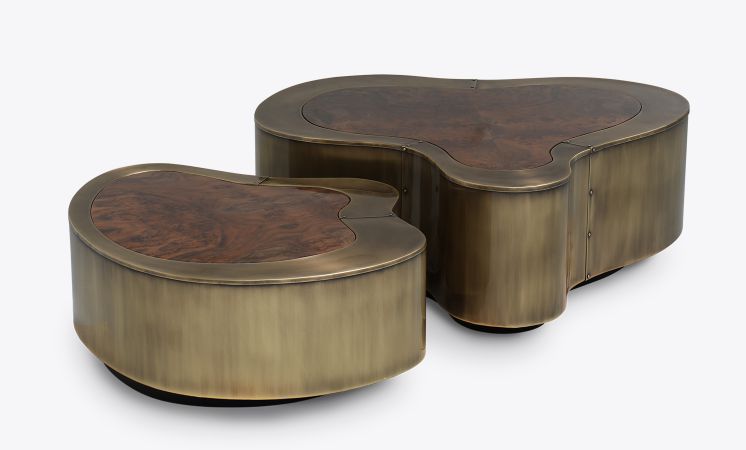 wave big patina walnut