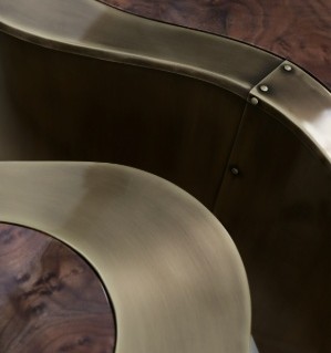 wave big patina walnut