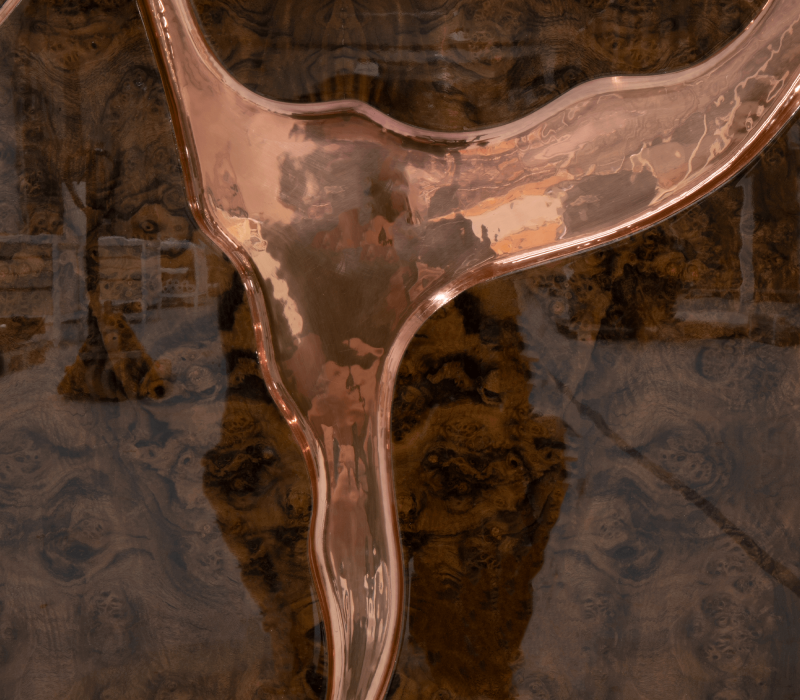 Lapiaz Rose Gold Sideboard mobile image 10