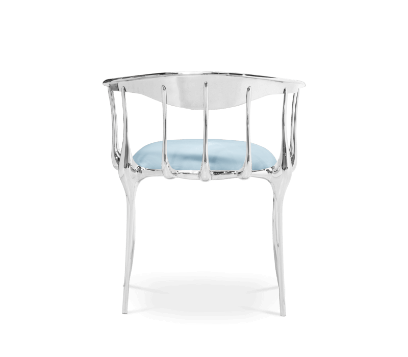 N11 Silver Chair mobile image 2