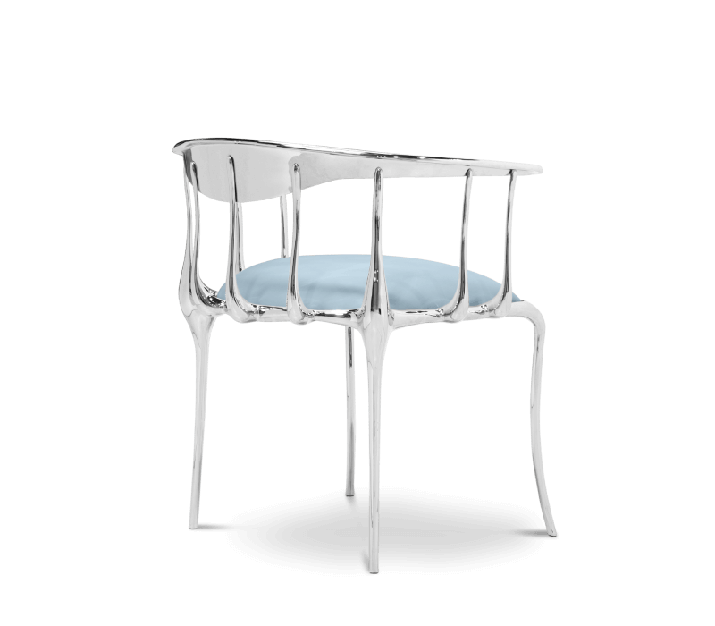 N11 Silver Chair mobile image 3