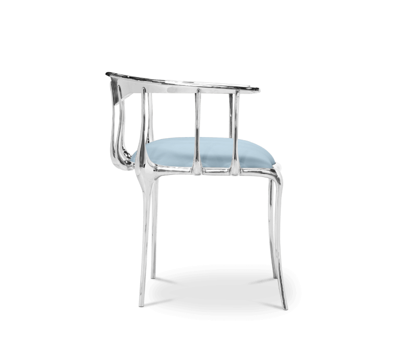N11 Silver Chair mobile image 4