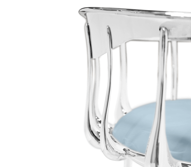 N11 Silver Chair mobile image 7