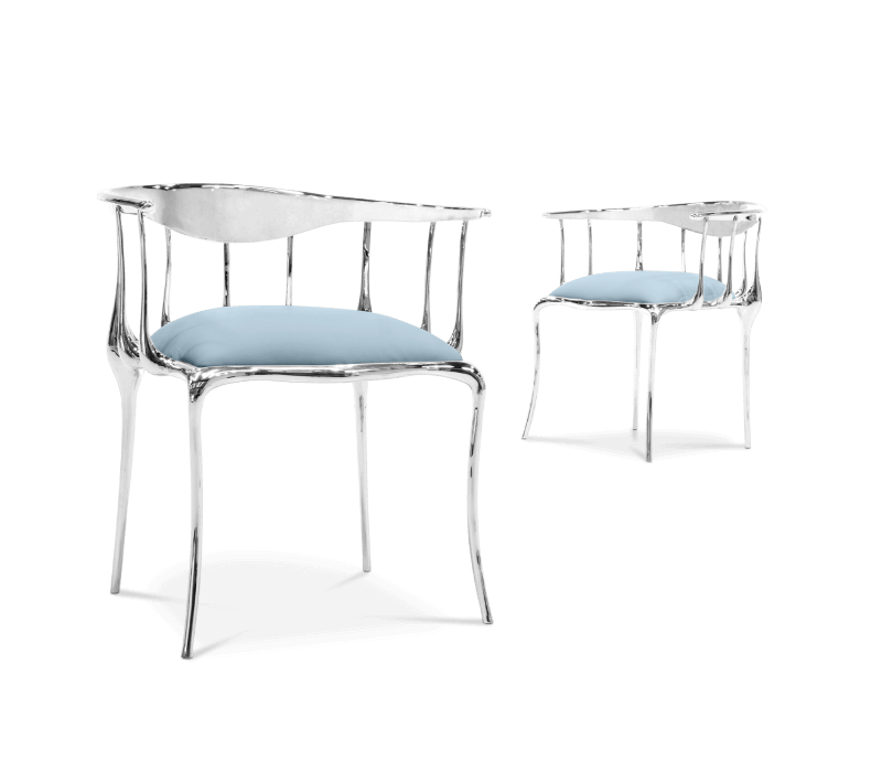 N11 Silver Chair mobile image 9