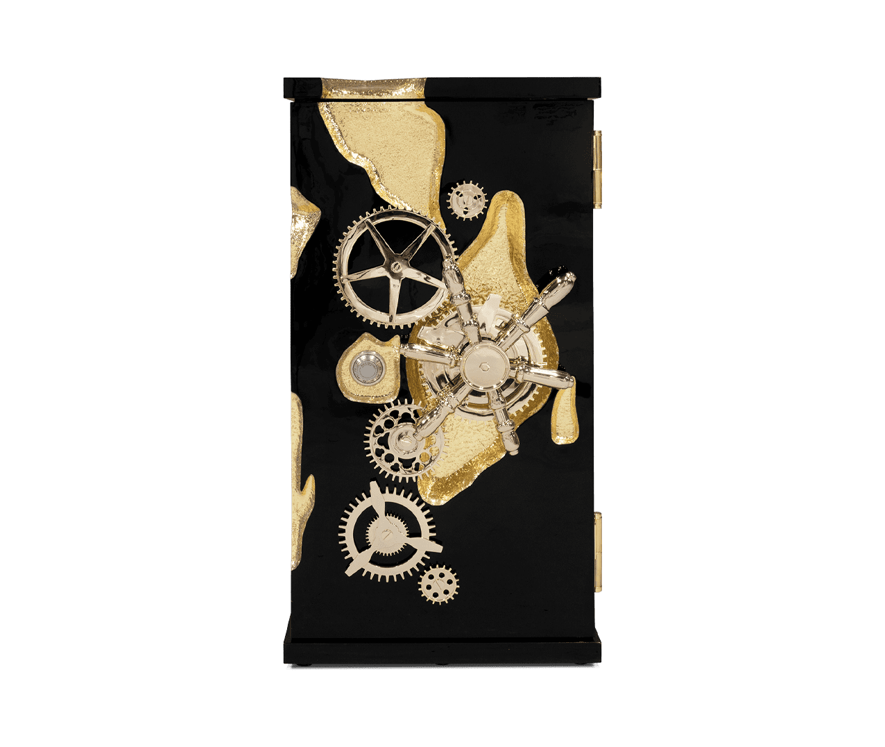 Contemporary millionaire black gold by Boca do Lobo
