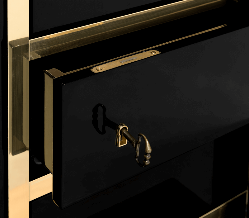 Millionaire Black Gold Luxury Safe mobile image 12
