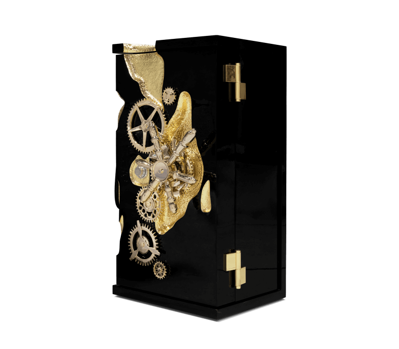 Millionaire Black Gold Luxury Safe mobile image 3
