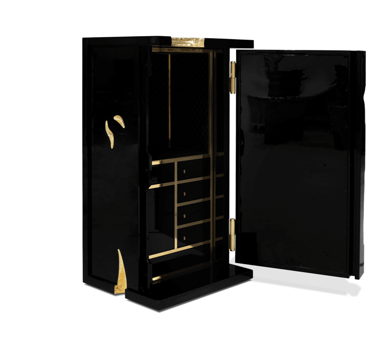 Millionaire Black Gold Luxury Safe mobile image 6