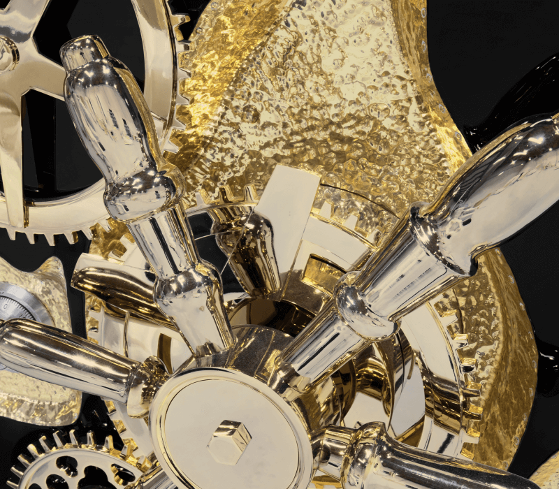 Millionaire Black Gold Luxury Safe mobile image 8