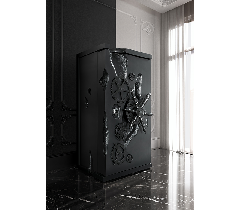 Millionaire Matte Grey Luxury Safe mobile image 11