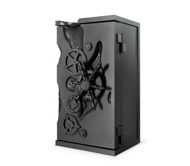 Millionaire Matte Grey Luxury Safe mobile image 3