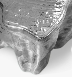 eden polished aluminum small