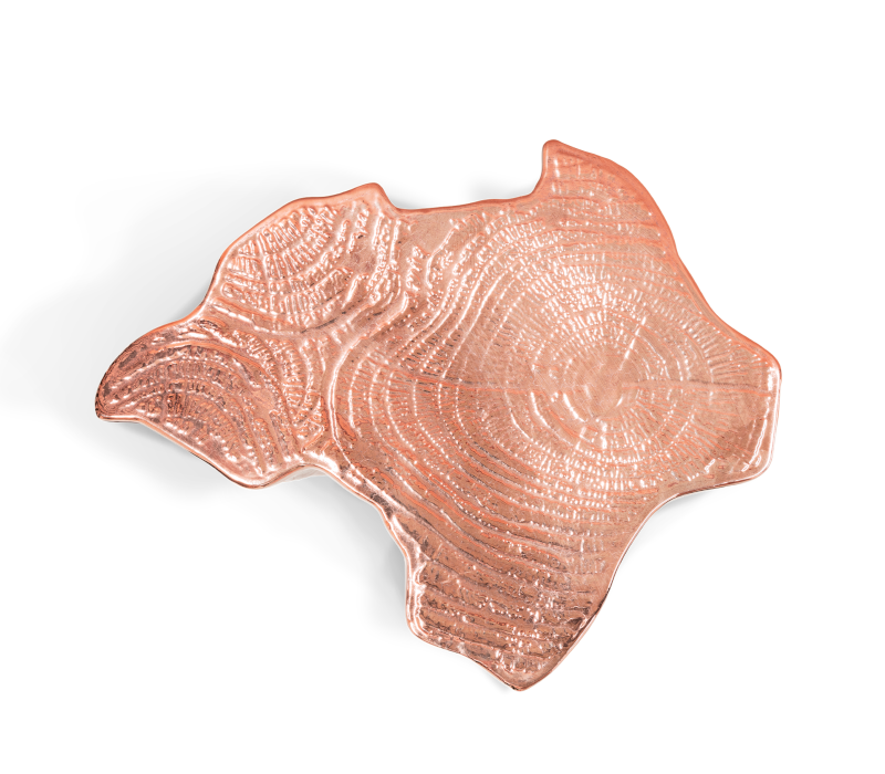 Eden Ceramic Copper Big Side Table mobile image 6