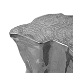 Eden Dark Polished Aluminum Small