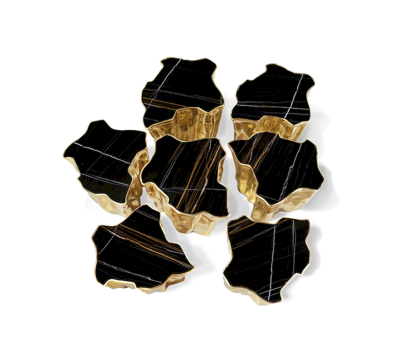 Eden Series Black Center Table mobile image 4
