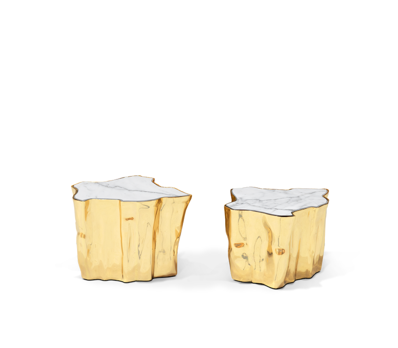 Eden Series White Center Table mobile image 2