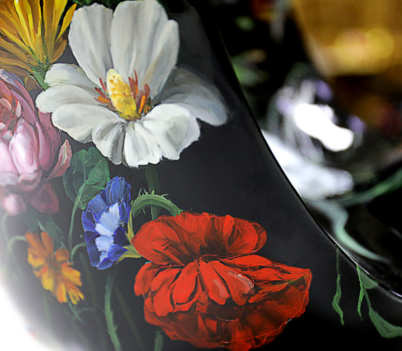 Floral Stool mobile image 4