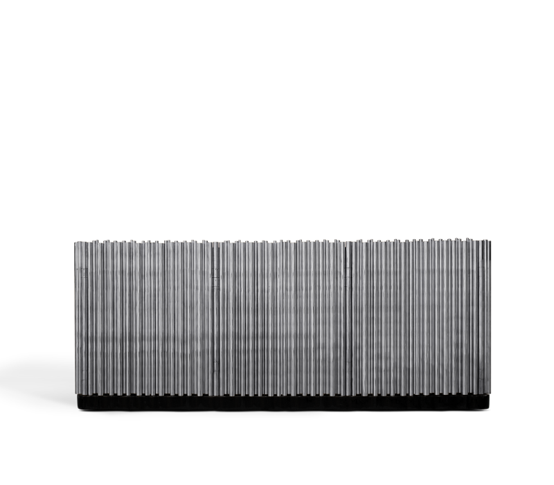 Symphony Nickel Sideboard mobile image 1