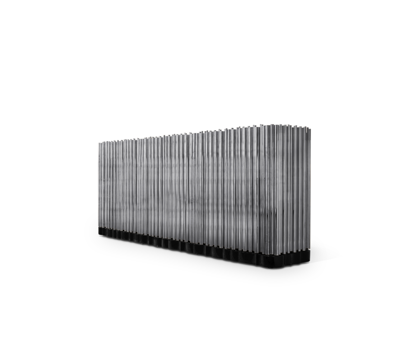 Symphony Nickel Sideboard mobile image 5