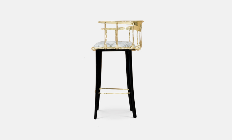 N 11 Pattern Stool