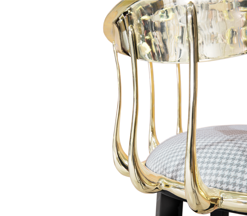 N 11 Pattern Stool Bar Stool mobile image 5